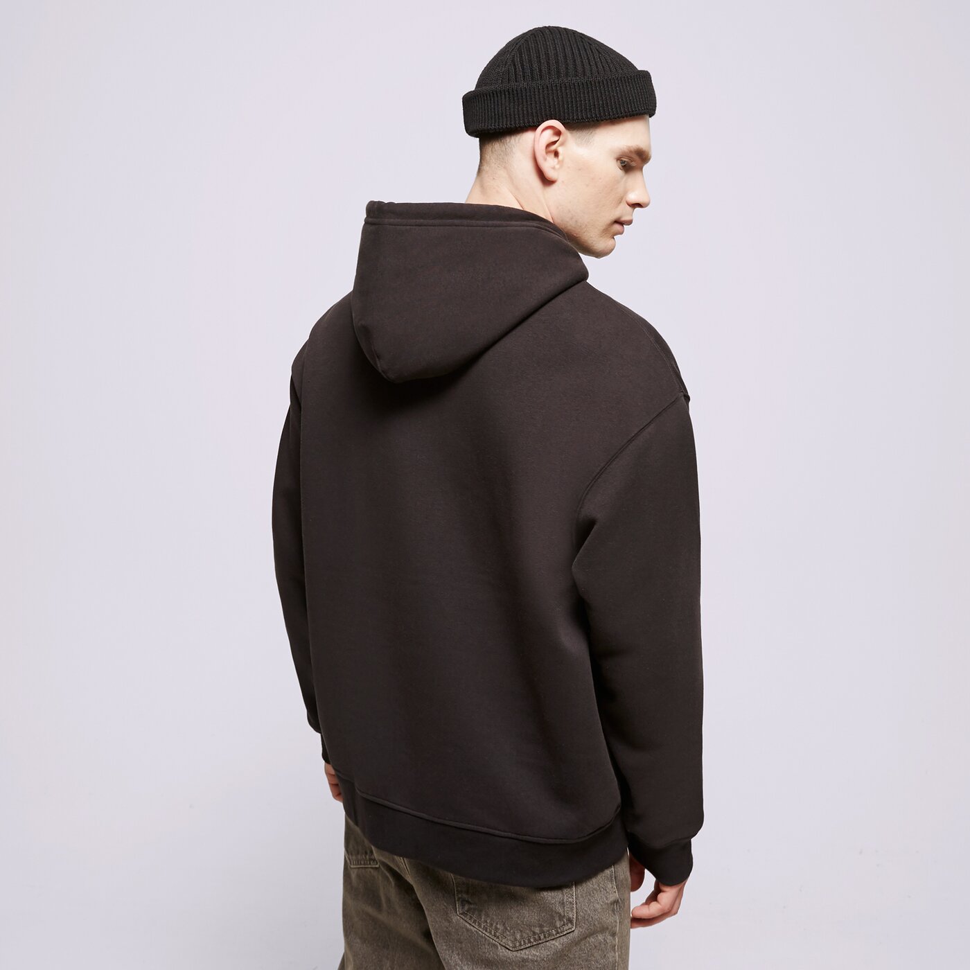 Мъжки суичър LEVI'S СУИТЧЪР С КАЧУЛКА RELAXED BABY TAB HOODIE a42330001 цвят черен