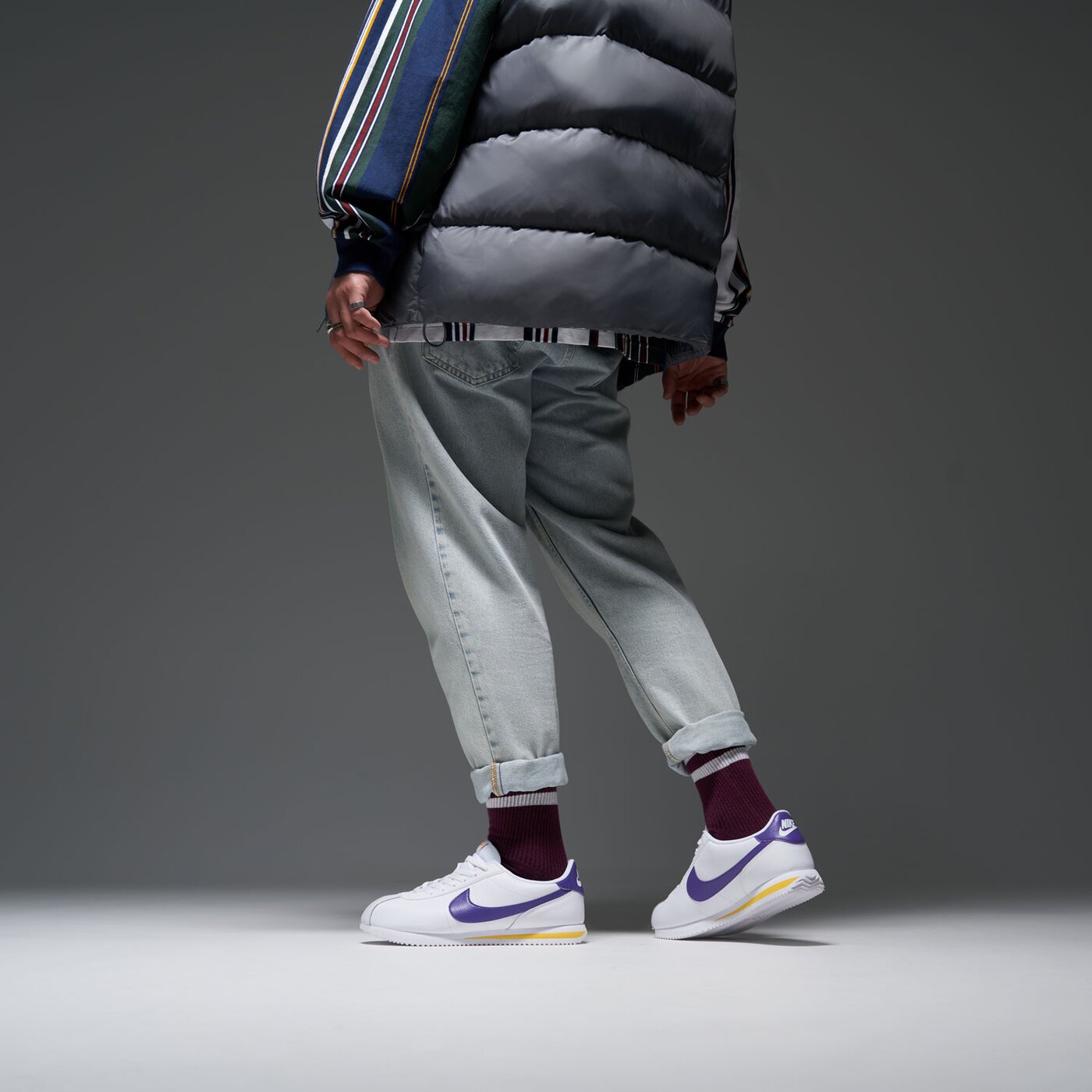 Мъжки маратонки NIKE CORTEZ  dm4044-106 цвят бял