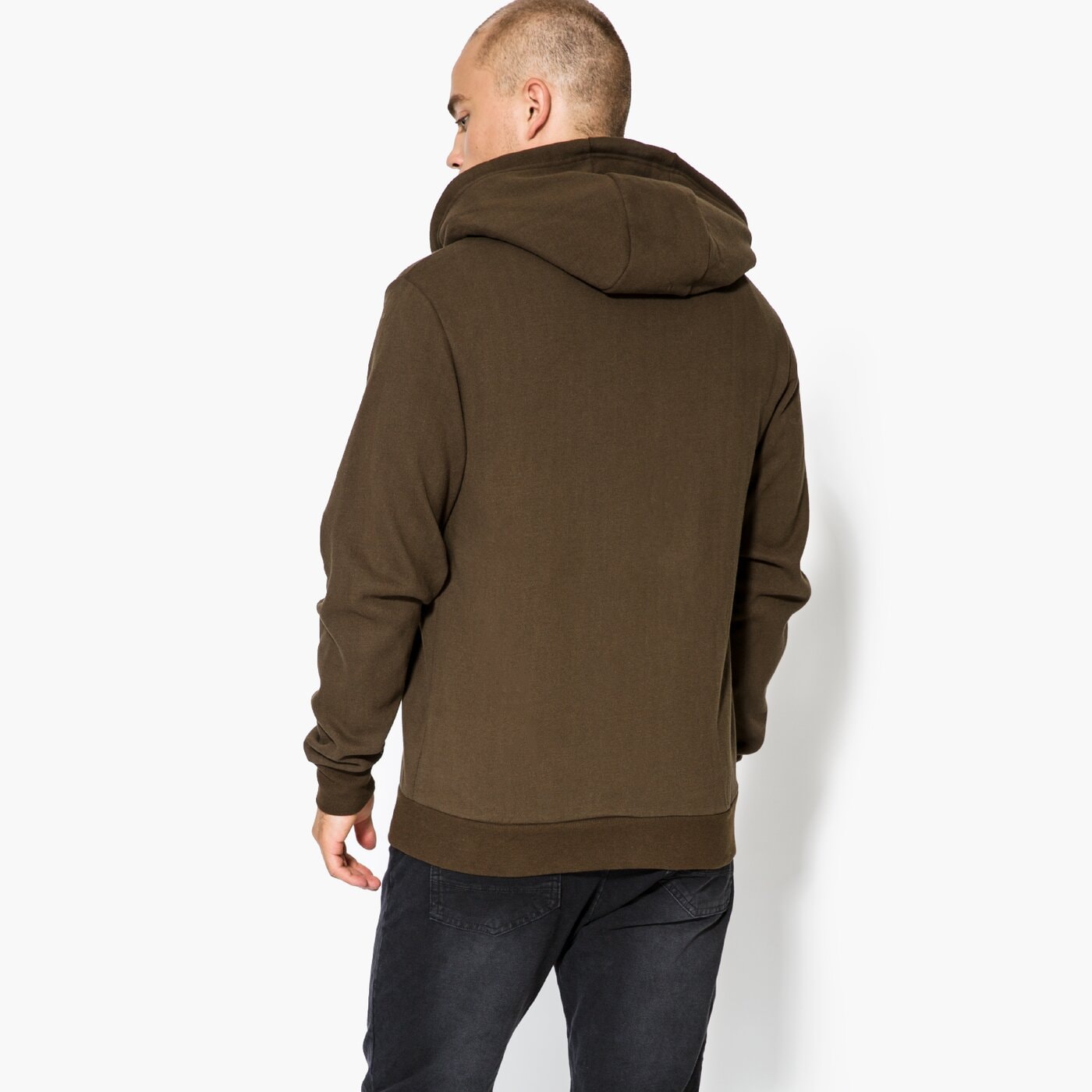 Мъжки суичър CONFRONT СУИТЧЪР ISAAC cf37blm23003 цвят каки