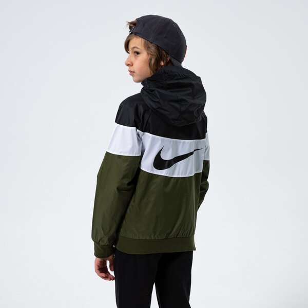 Детска преходно яке NIKE ЯКЕ SPORTSWEAR BOY cj6722-011 цвят каки