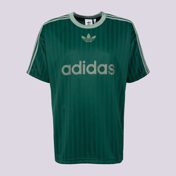 Мъжка тениска ADIDAS ТЕНИСКА ADICOLOR POLY T jp1028 цвят зелен