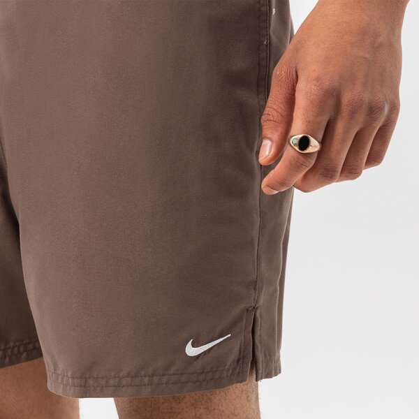 Мъжки къси панталони NIKE ШОРТИ NIKE ESSENTIAL 5" nessa560046 цвят кафяв