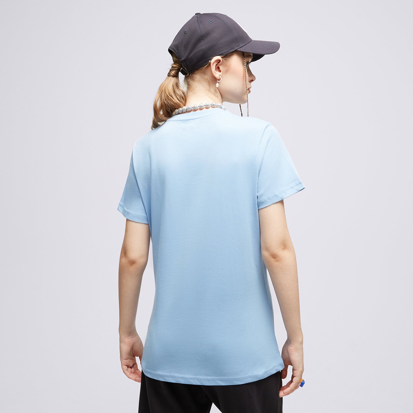 Дамска тениска HELLY HANSEN ТЕНИСКА W HH LOGO 34112627 цвят син