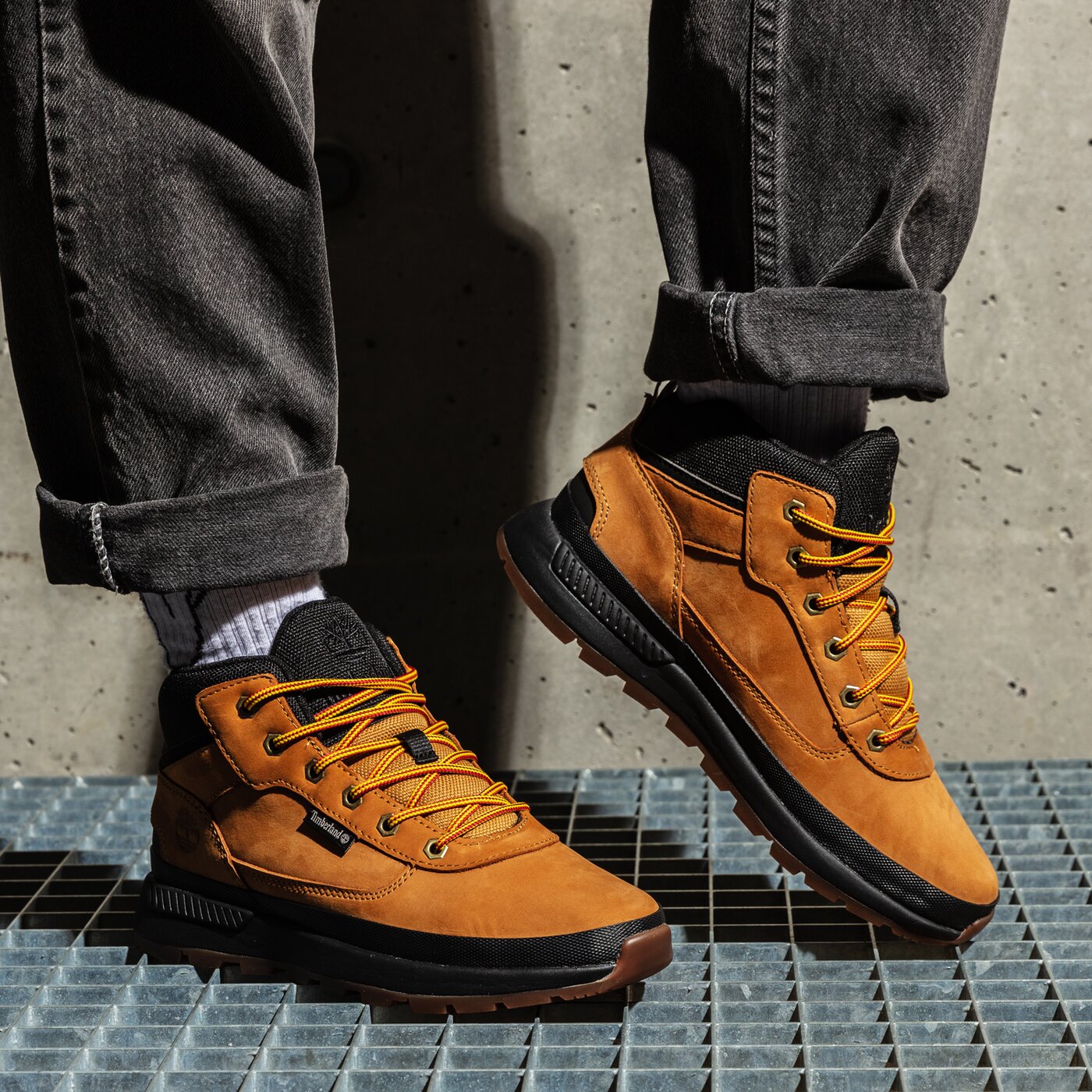 Детски зимни обувки TIMBERLAND FIELD TREKKER tb0a2fes2311 цвят жълт