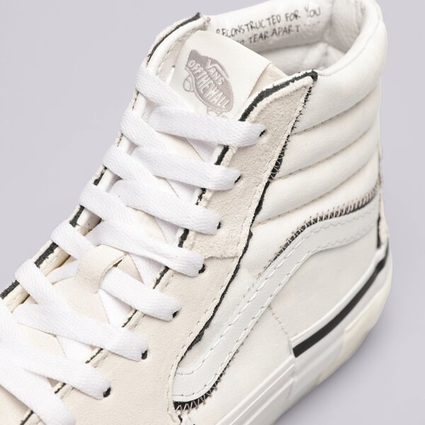 Мъжки маратонки VANS SK8-HI RECONSTRUCT vn0005ukqjm1 цвят бял