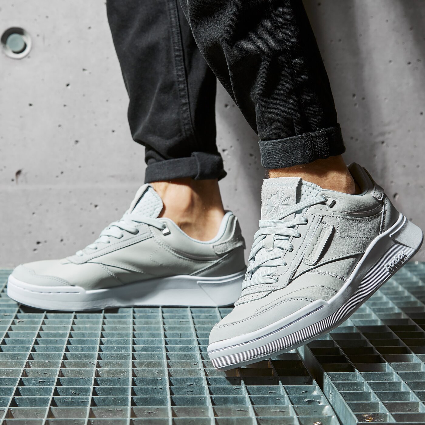 Мъжки маратонки REEBOK CLUB C LEGACY g55896 цвят сив