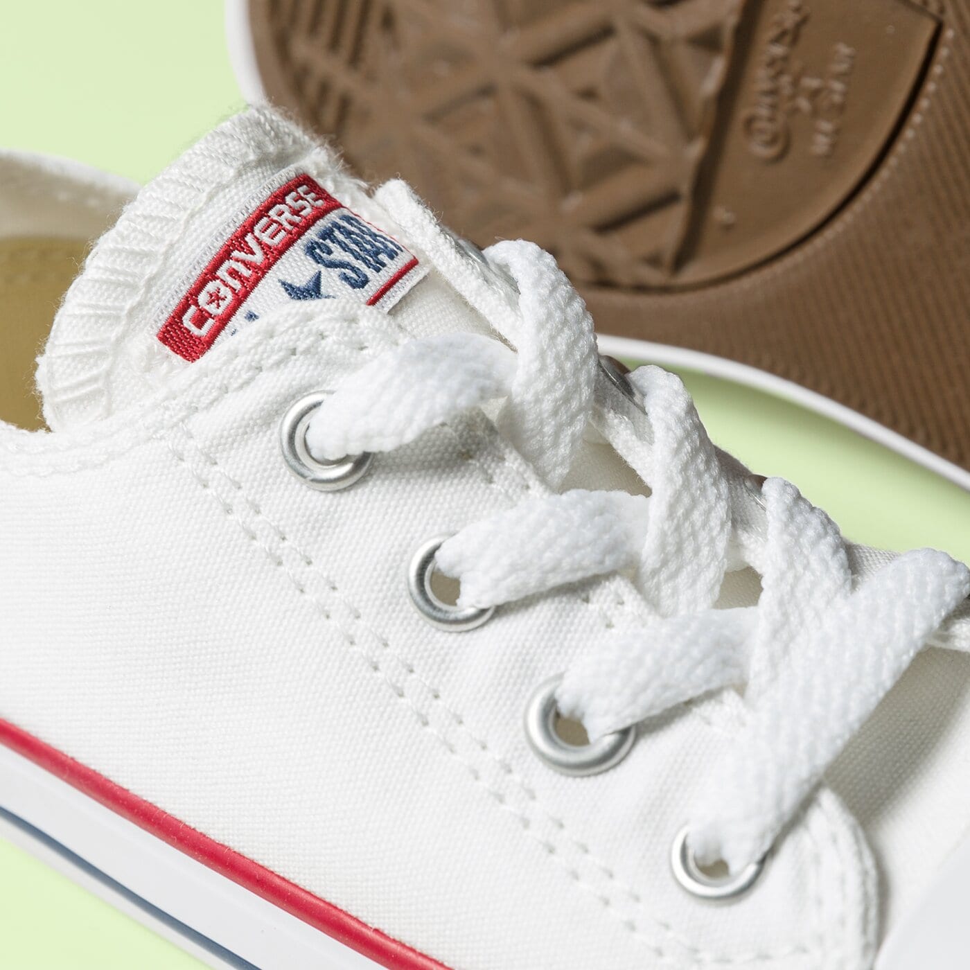 Детски маратонки CONVERSE CHUCK TAYLOR ALL STAR OX ALL STAR 7j256c цвят бял