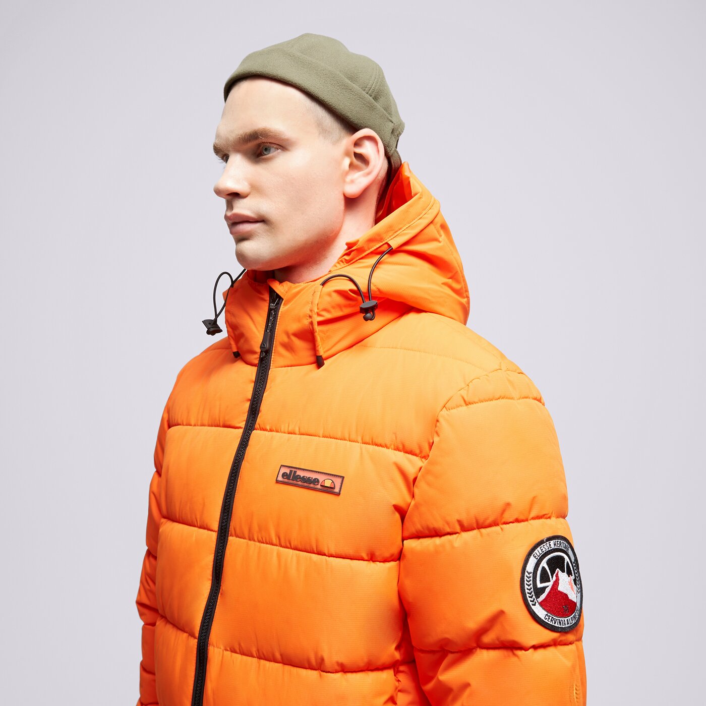 Мъжко зимно яке ELLESSE ЯКЕ ПУХЕН GERANA PADDED JACKET ORNG sht19084704 цвят оранжев