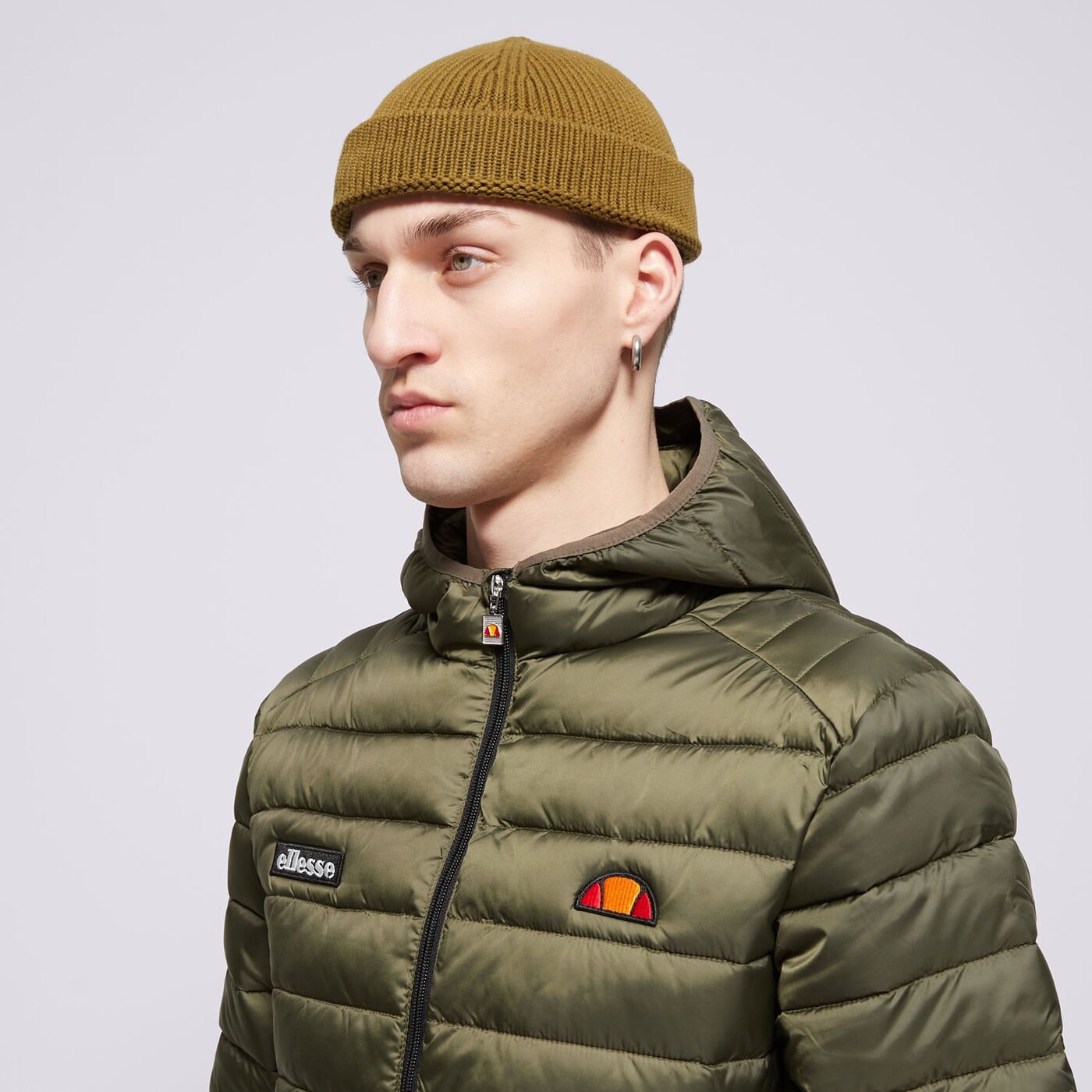 Мъжко зимно яке ELLESSE ЯКЕ ЗИМНО LOMBARDY KHA shs01115506 цвят каки