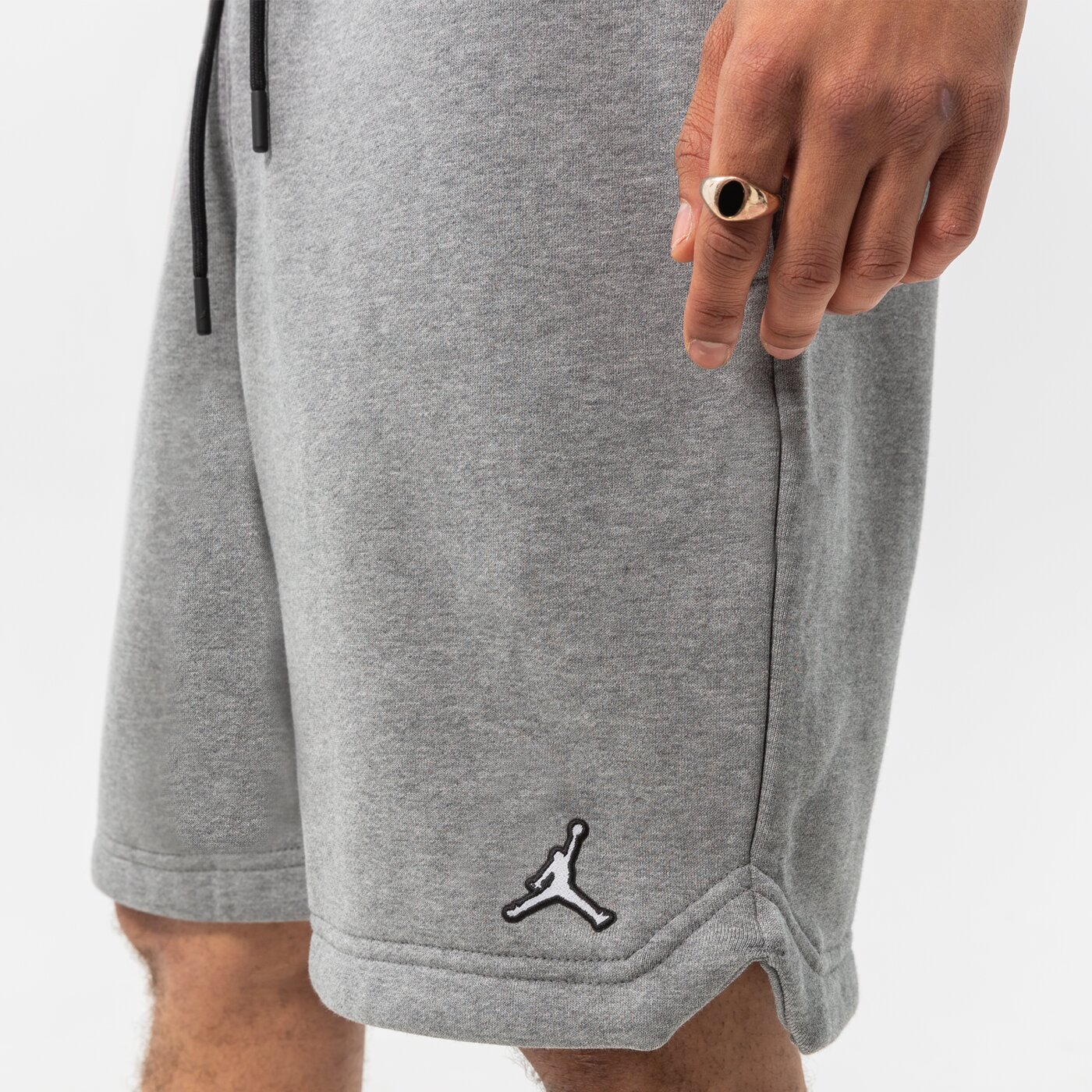 Мъжки къси панталони JORDAN ШОРТИ ESSENTIAL FLEECE SHORTS da9826-091 цвят сив