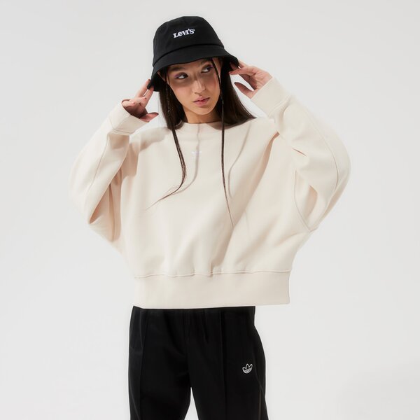 Дамски суичър ADIDAS СУИТЧЪР SWEATSHIRT h40022 цвят бежов