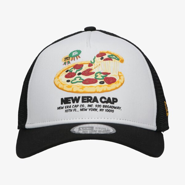Мъжка шапка с козирка NEW ERA ШАПКА FOOD PACK TRUCKER BLK NEW ERA WHIBLK 60240347 цвят бял