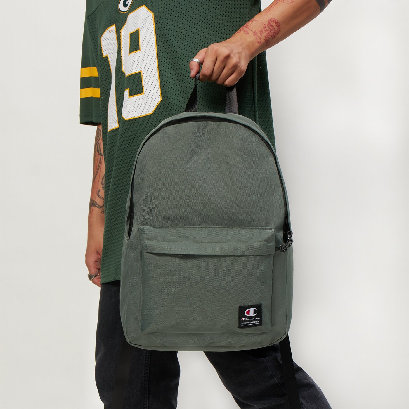 Мъжка раница CHAMPION РАНИЦА BACKPACK 802345gs506 цвят зелен