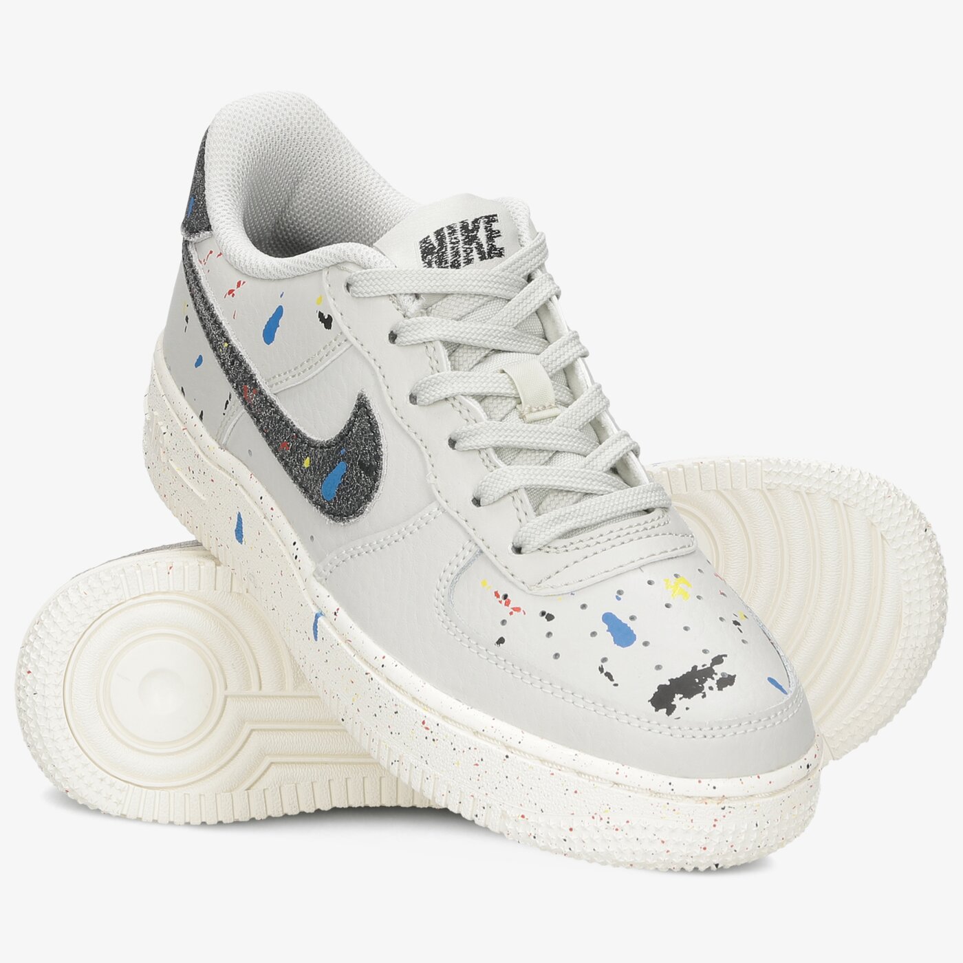 Детски маратонки NIKE AIR FORCE 1 LV8 3 dj2598-001 цвят бежов