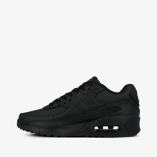 Детски маратонки NIKE AIR MAX 90 LEATHER  cd6864-001 цвят черен