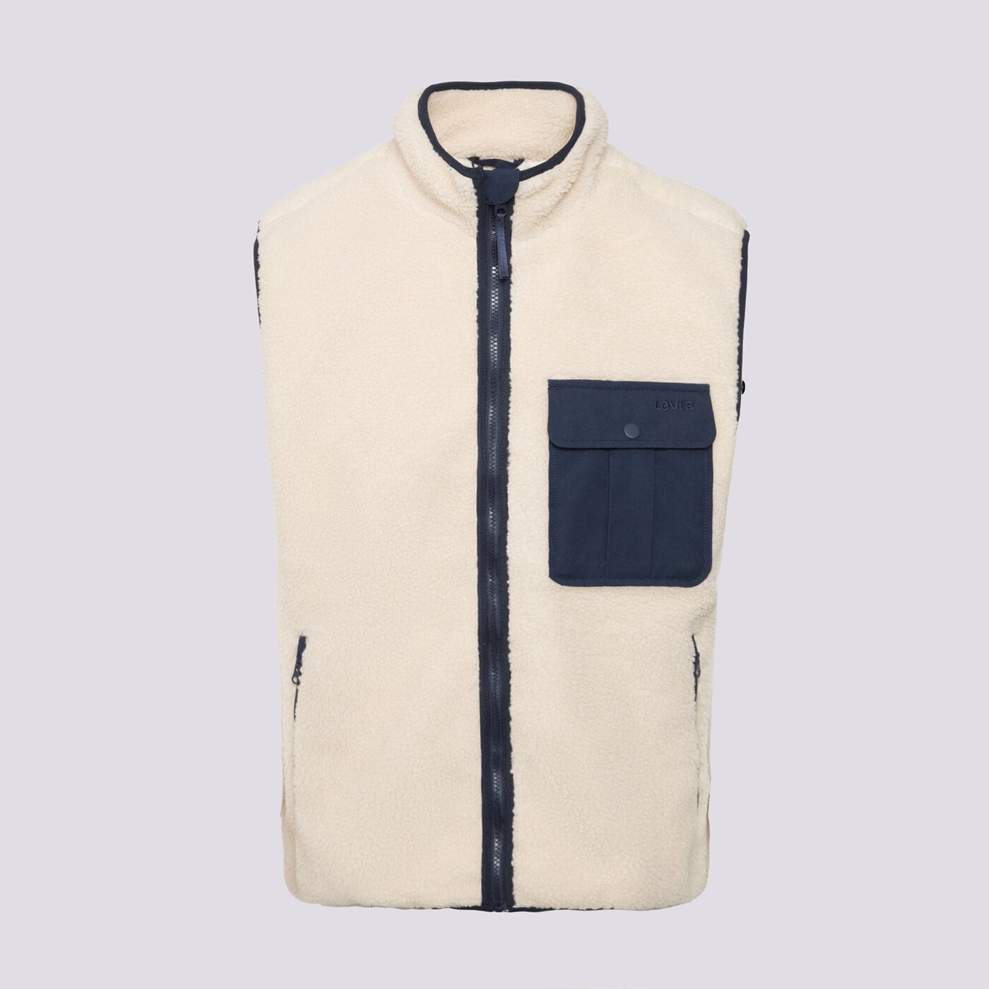  LEVI'S ЕЛЕК JOONIE SHERPA VEST NEUTRALS 003ay-0002 цвят бежов