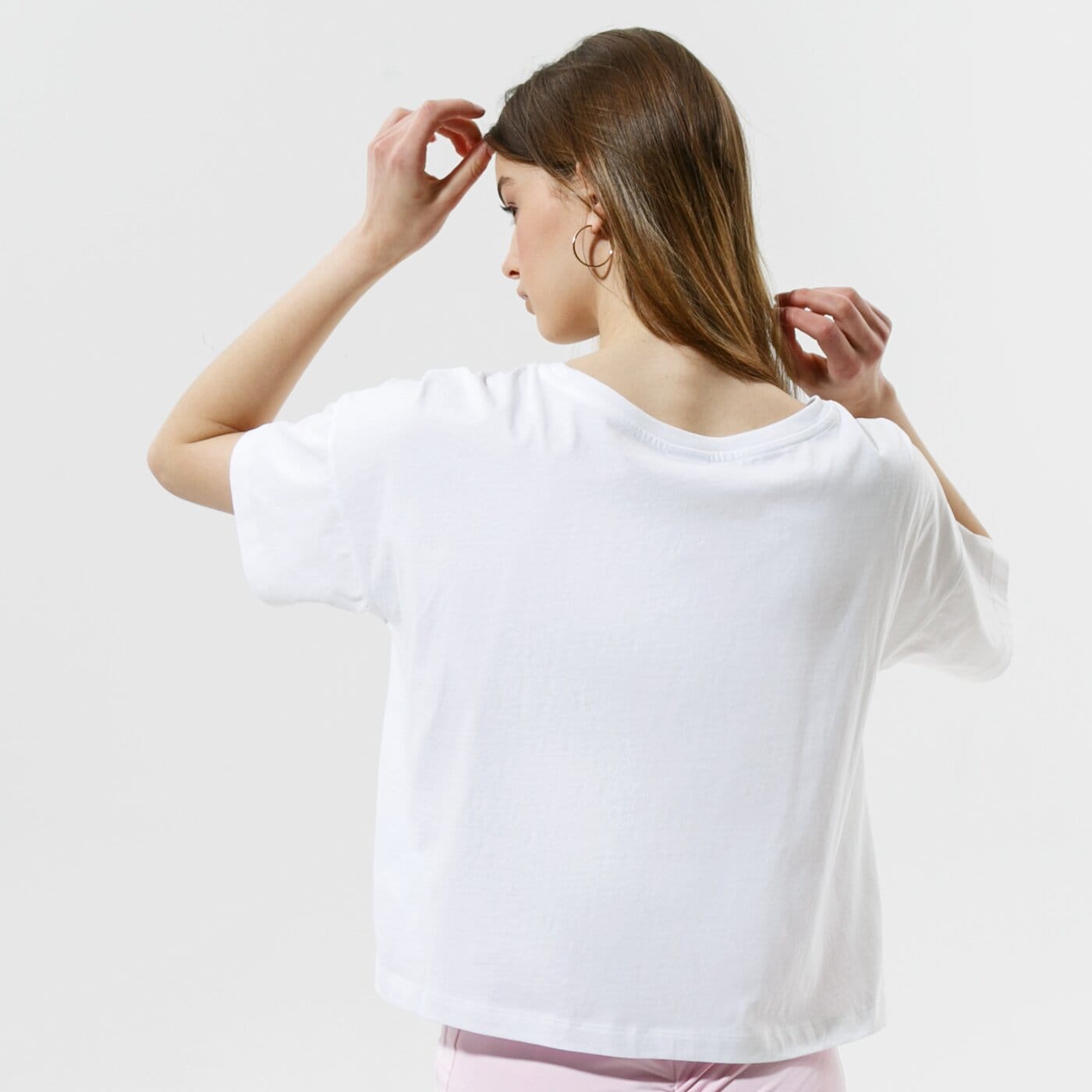 Дамска тениска CHAMPION ТЕНИСКА CREWNECK ТЕНИСКА 113970ww001 цвят бял