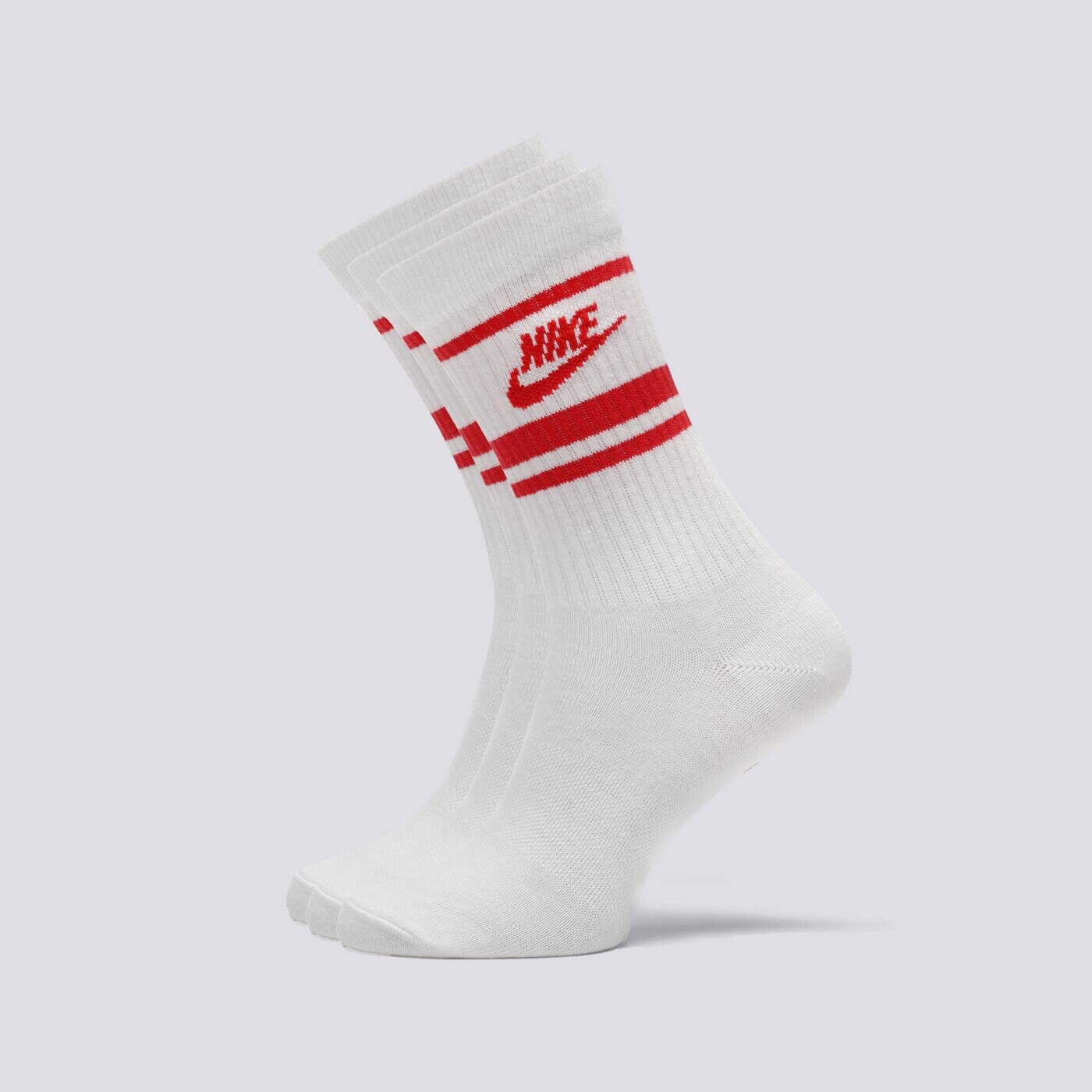 Дамски чорапи NIKE ESSENTIAL STRIPE SOCKS (3 PACKS)  dx5089-102 цвят бял