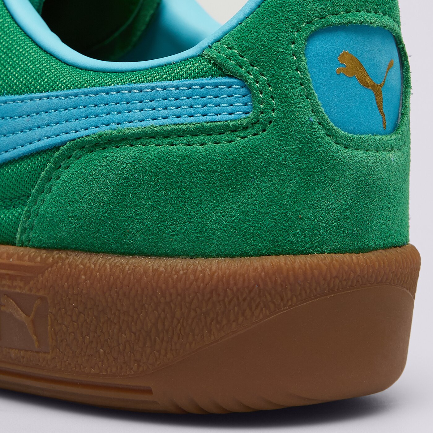 Мъжки маратонки PUMA PALERMO VINTAGE UPDATE 40136401 цвят зелен