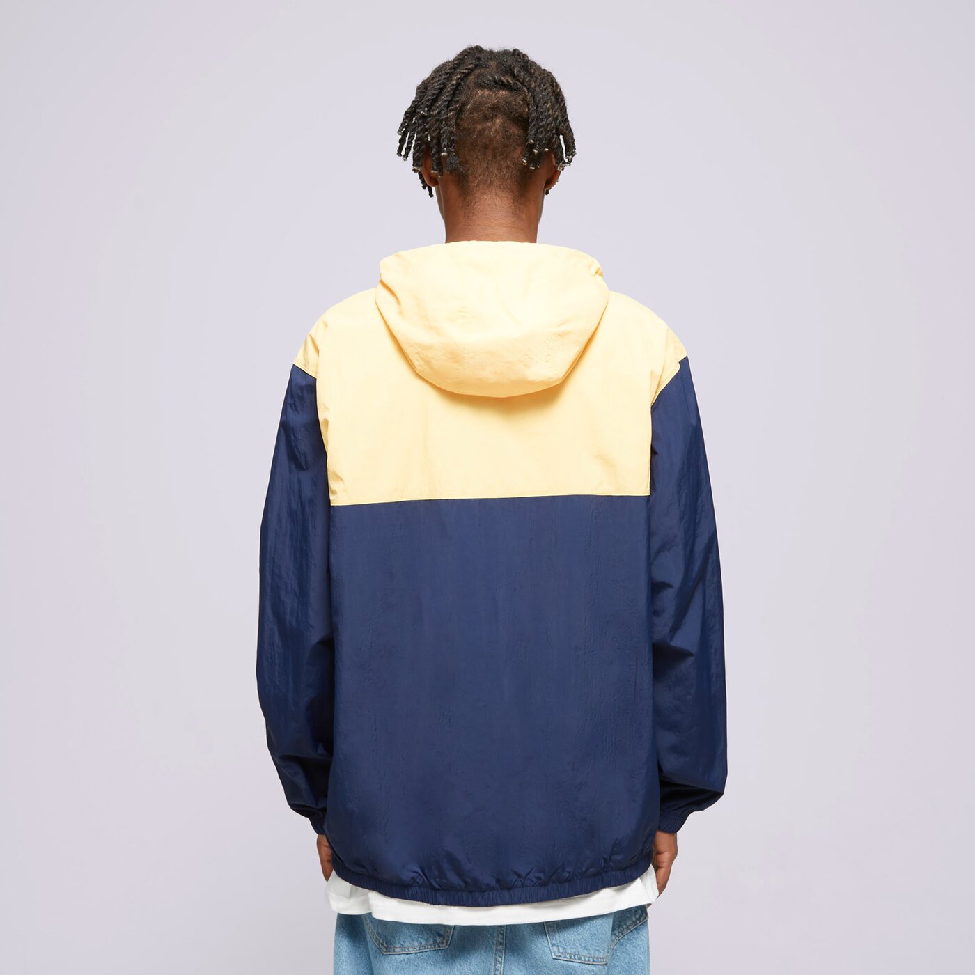 Мъжко преходно яке ADIDAS ЯКЕ WINDBREAKER iu0202 цвят тъмносин