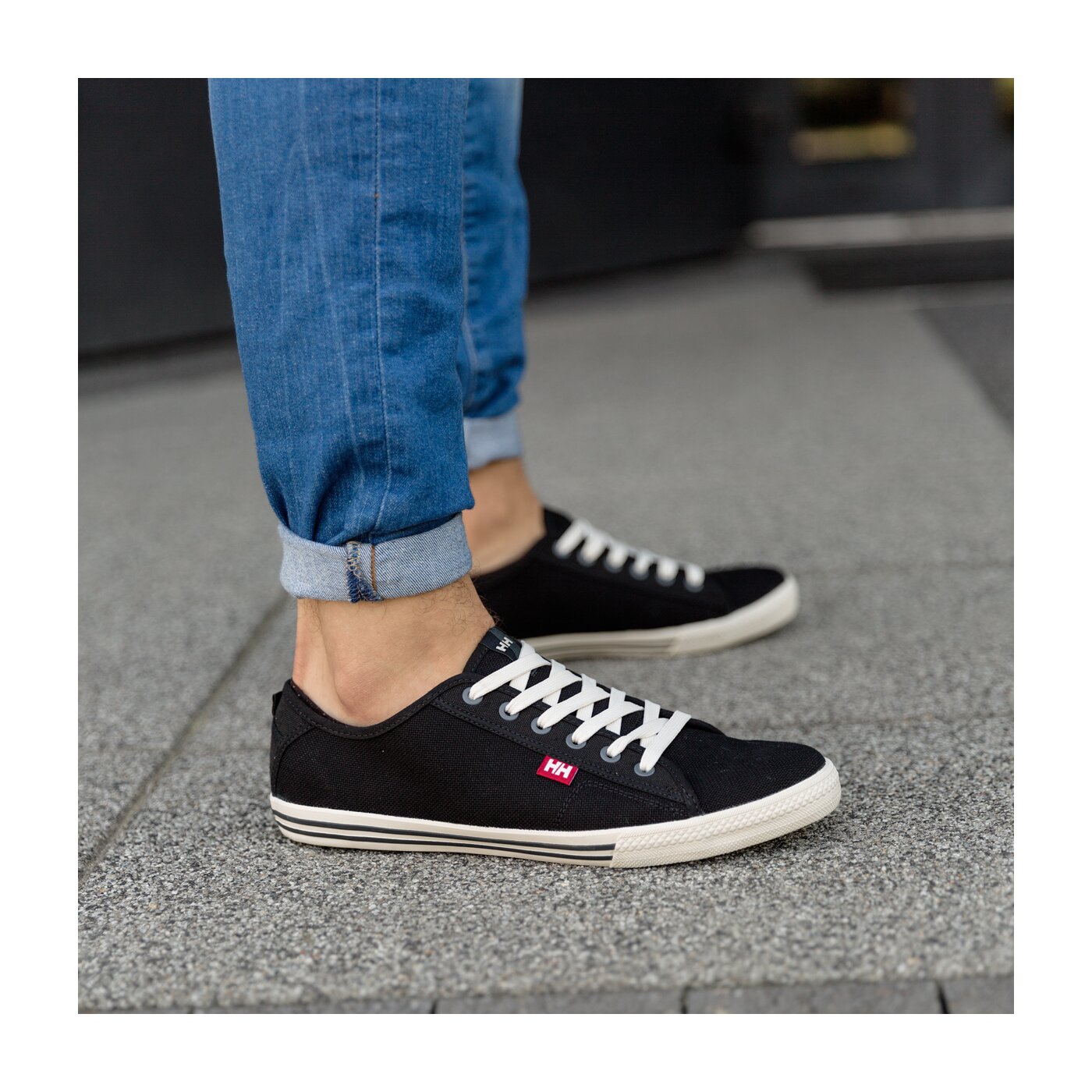 Мъжки маратонки HELLY HANSEN FJORD CANVAS 10772990 цвят черен