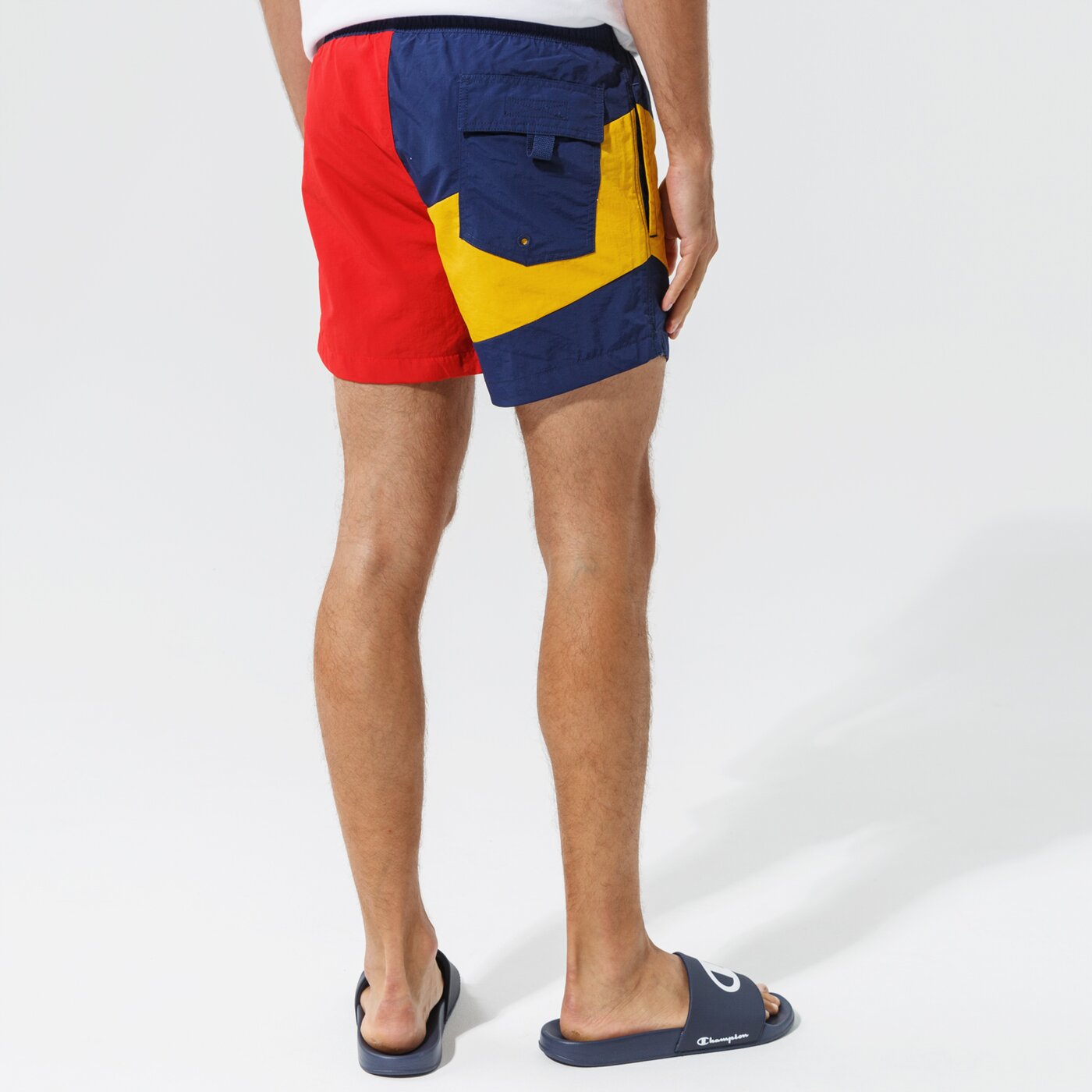 Мъжки къси панталони CHAMPION ШОРТИ BEACHSHORT 214446bs508 цвят многоцветен