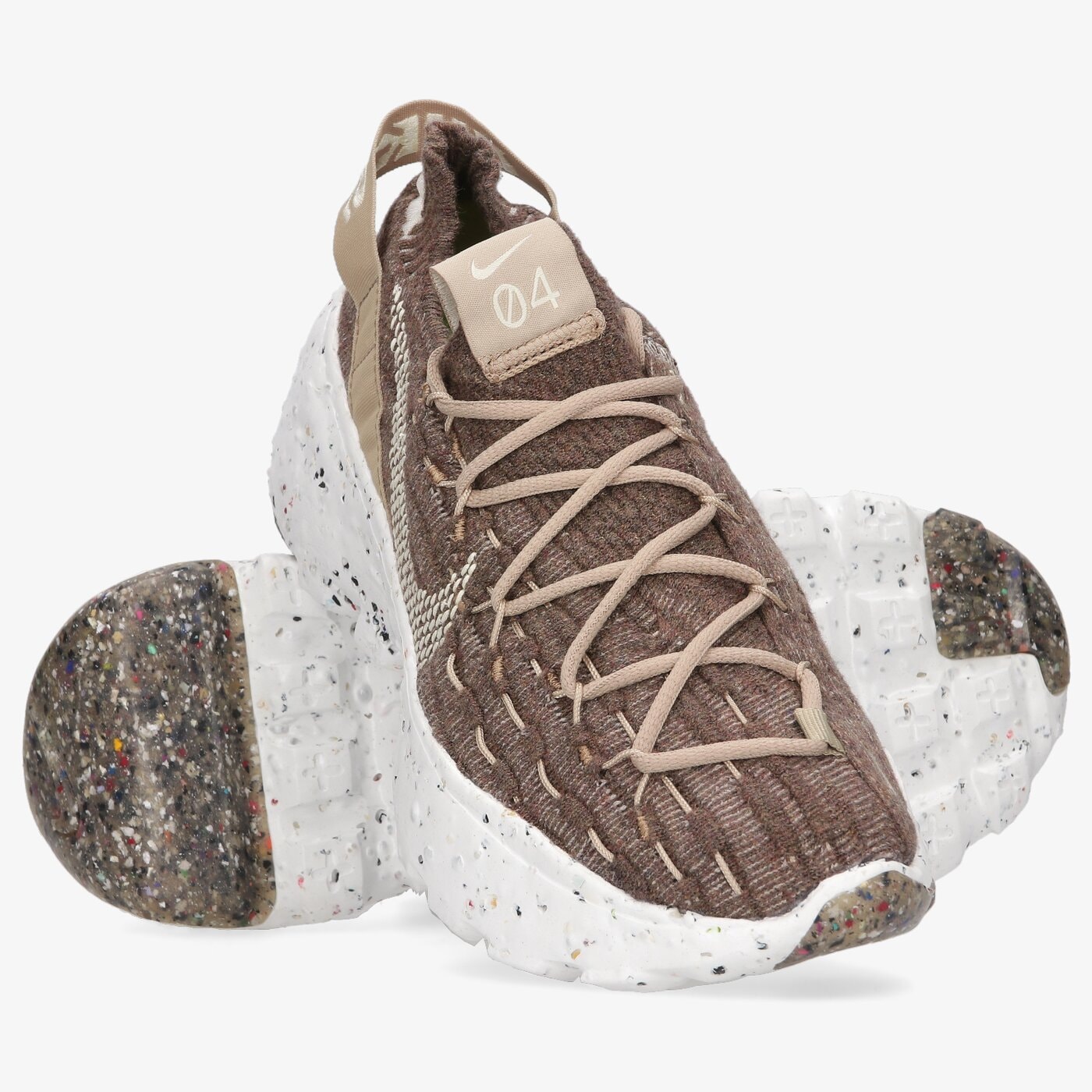 Дамски маратонки NIKE SPACE HIPPIE 04 cd3476-200 цвят бежов