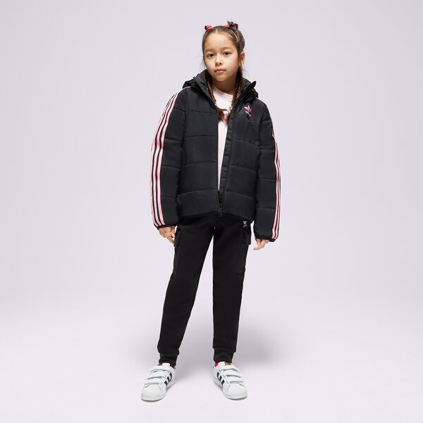 Детска преходно яке ADIDAS ЯКЕ ПУХЕН PADDED JACKET GIRL in1328 цвят черен