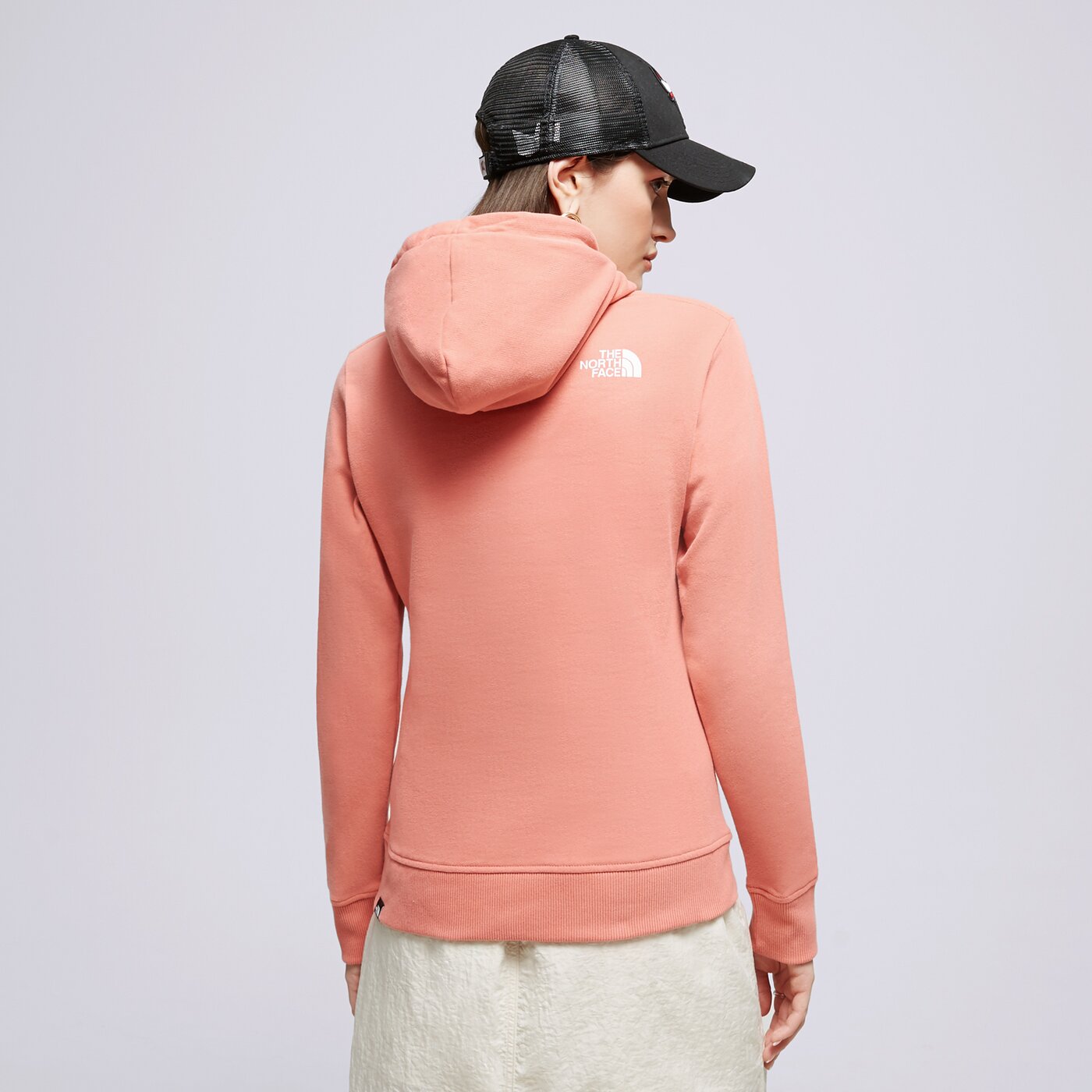 Дамски суичър THE NORTH FACE СУИТЧЪР С КАЧУЛКА NF0A4M7C nf0a4m7c-ubg цвят розов