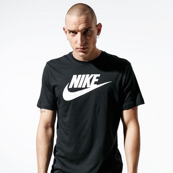 Мъжка тениска NIKE ТЕНИСКА SS M NSW TEE ICON FUTURA ar5004-010 цвят черен