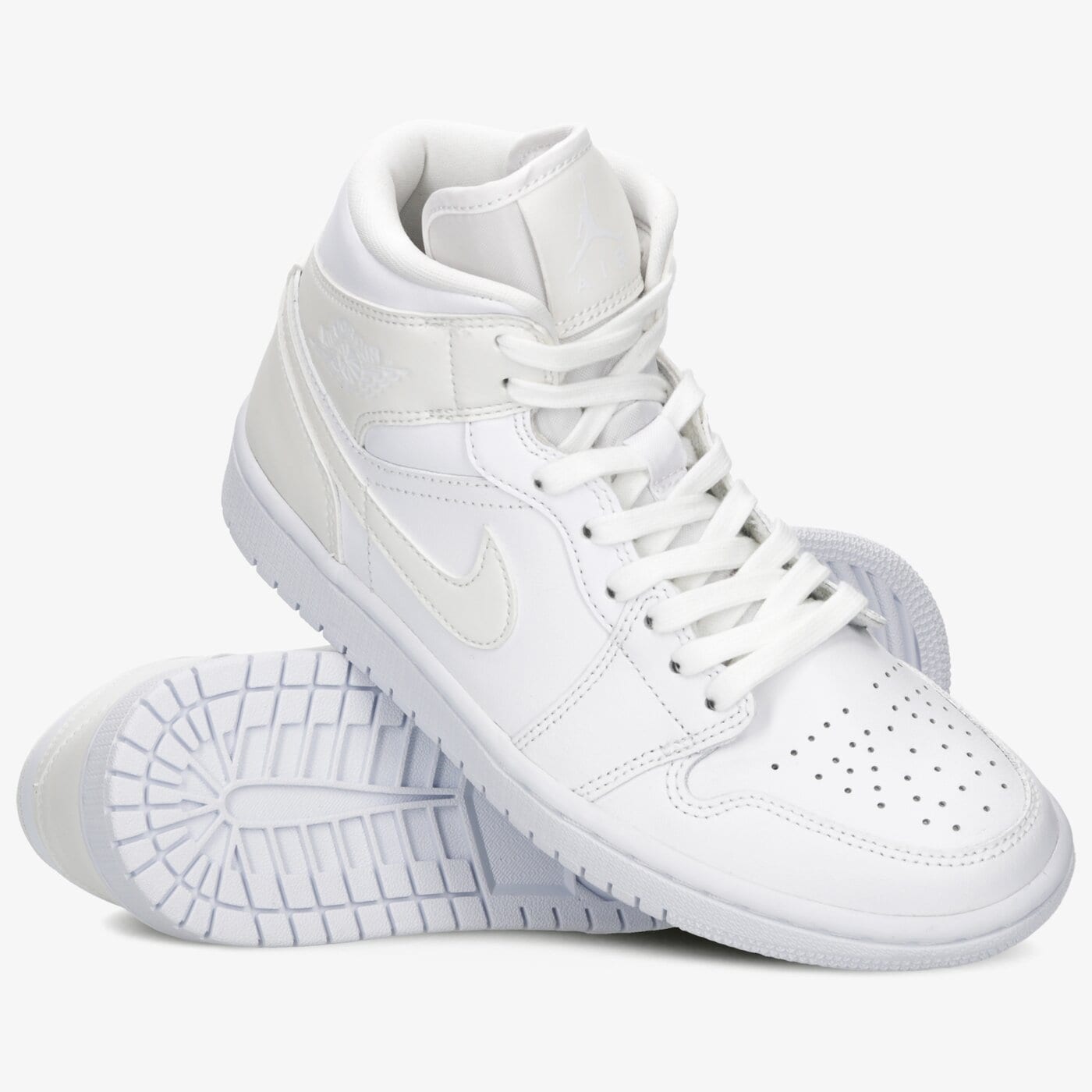 Дамски маратонки WMNS AIR JORDAN 1 MID  bq6472-112 цвят бял