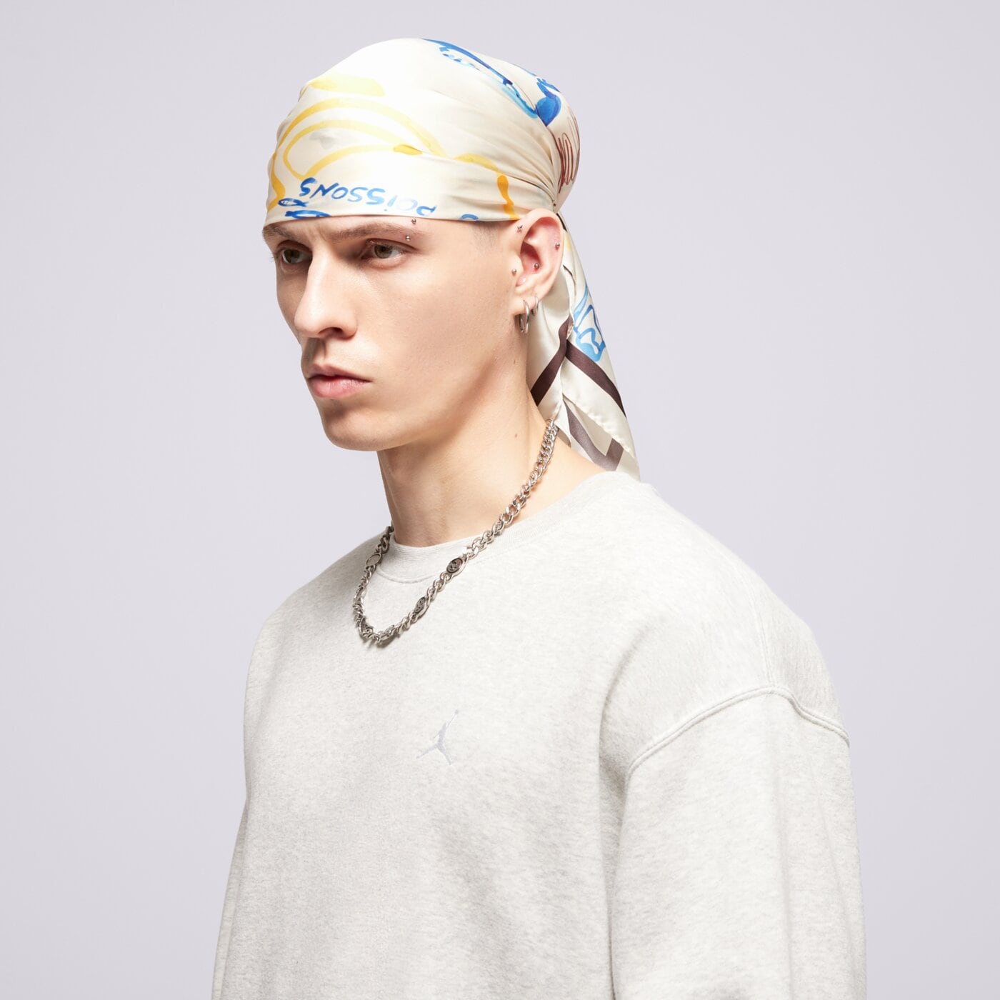 Мъжки суичър JORDAN СУИТЧЪР JORDAN BROOKLYN FLEECE fv7293-050 цвят сив