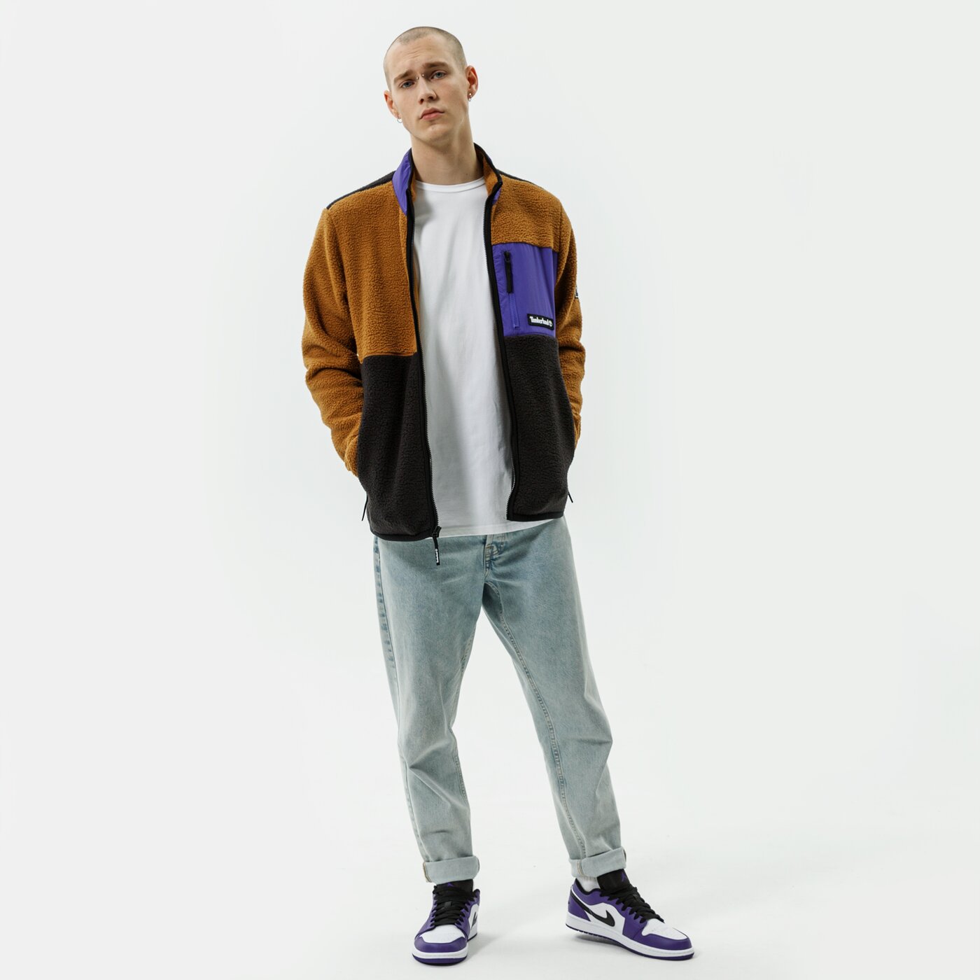 Мъжко зимно яке TIMBERLAND ЯКЕ YC OUTDOOR ARCHIVE SHERPA FLEECE JACKET tb0a24a5cd51 цвят горчица