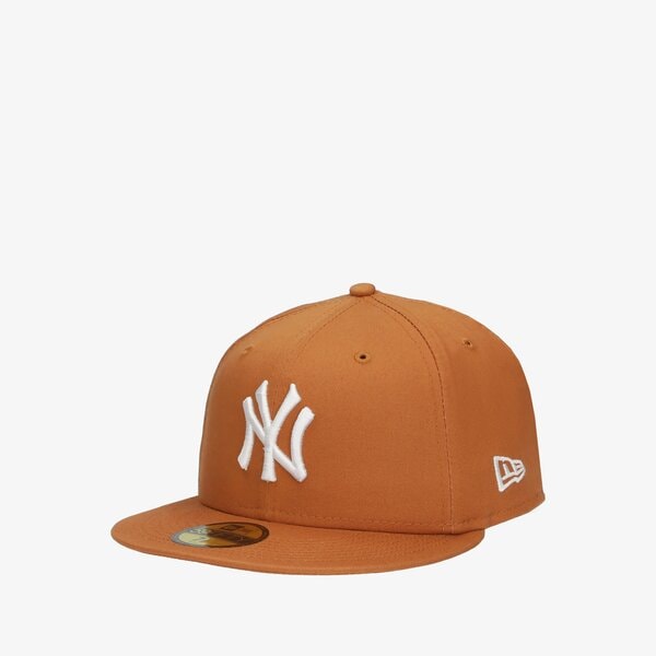 Мъжка шапка с козирка NEW ERA ШАПКА LEAGUE ESS 5950 NYY TOF NEW YORK YANKEES TOF 60222264 цвят кафяв