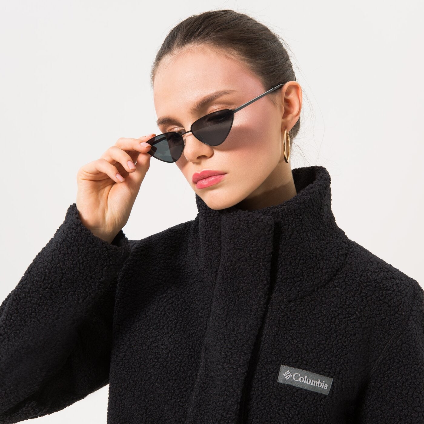 Дамски суичър COLUMBIA ПОЛАР PANORAMA™ SNAP 2012654010 цвят черен