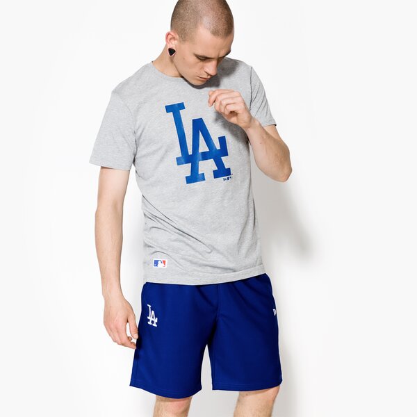 Мъжка тениска NEW ERA ТЕНИСКА LS MLB BASIC TEE LA DODGERS 11204002 цвят сив