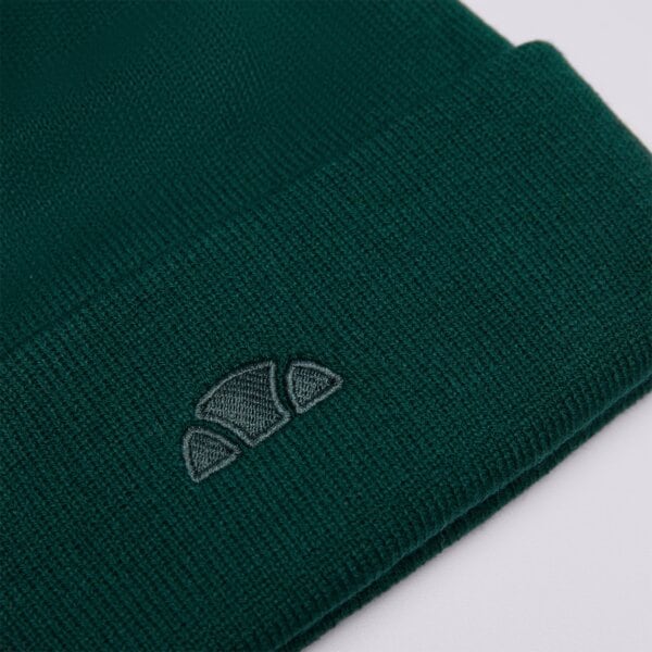 Дамска зимна шапка ELLESSE ШАПКА LANSARE BEANIE DGREEN smga4016502 цвят зелен