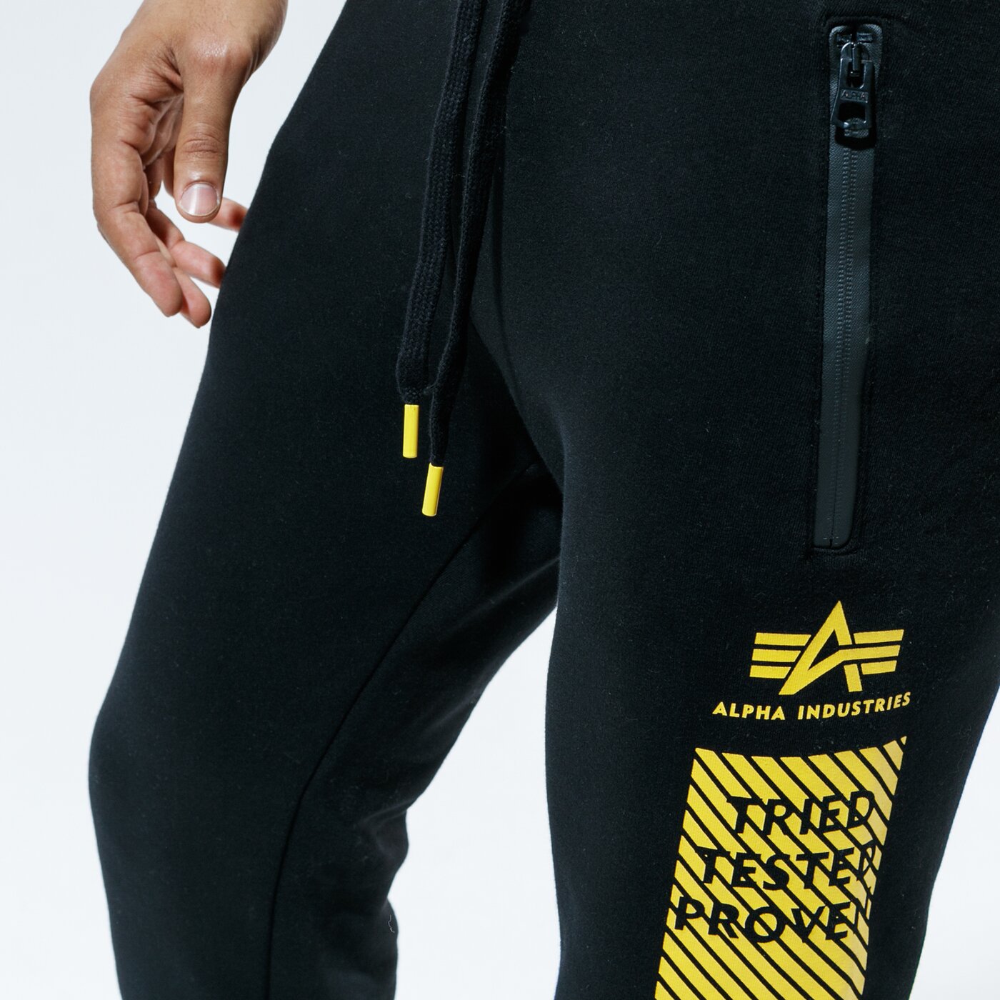 Мъжки панталони ALPHA INDUSTRIES ПАНТАЛОНИ SAFETY LINE JOGGER 12839003 цвят черен