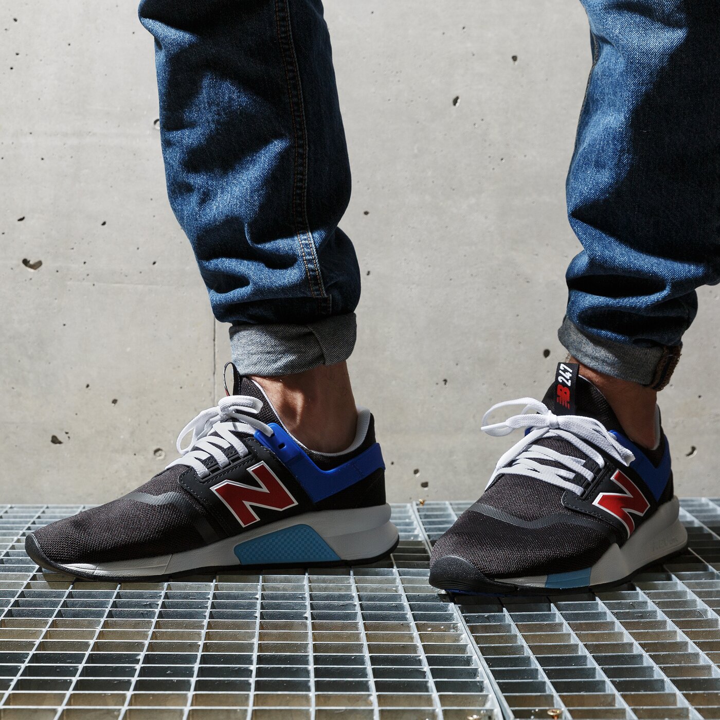 Мъжки маратонки NEW BALANCE MS247FQ ms247fq цвят черен