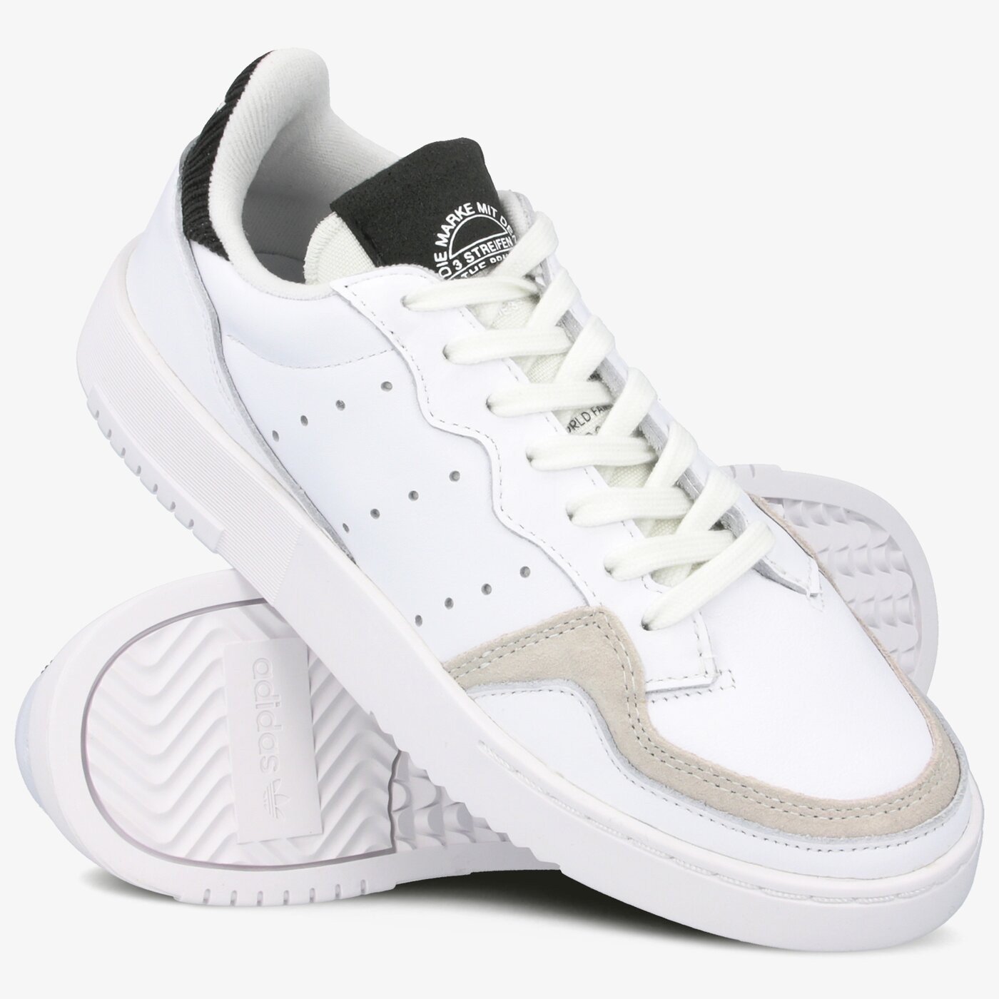 Дамски маратонки ADIDAS SUPERCOURT fu9501 цвят бял