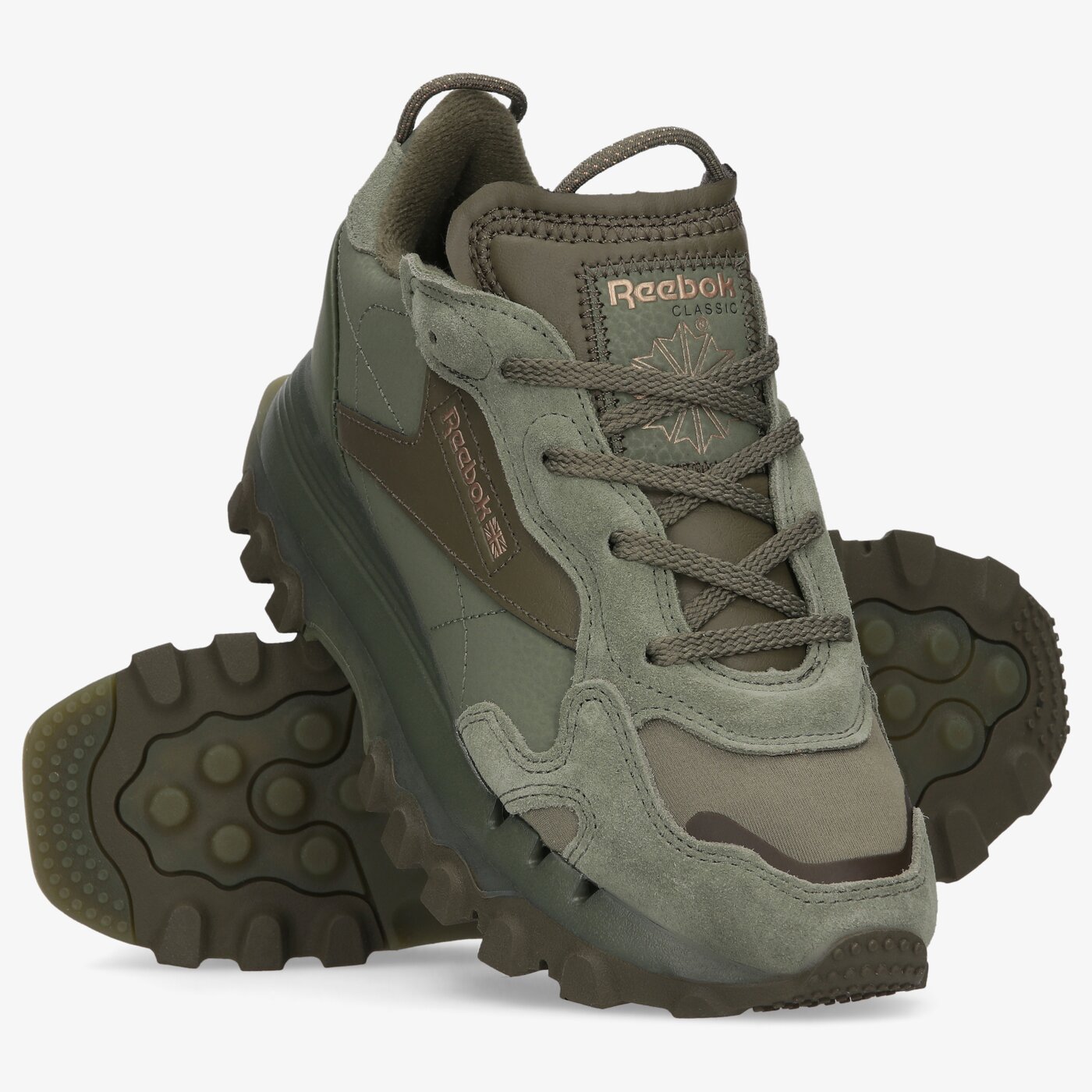 Дамски маратонки REEBOK CL CARDI h00685 цвят зелен