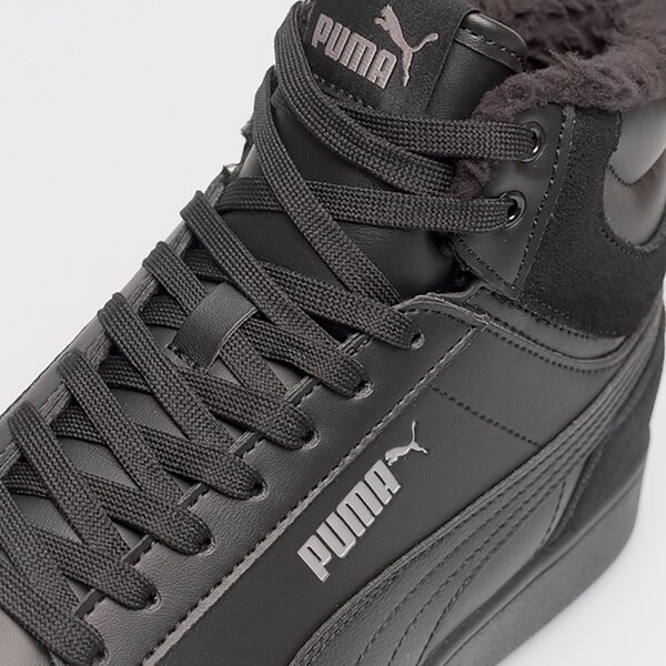 Мъжки зимни обувки PUMA SHUFFLE MID FUR 38760901 цвят черен