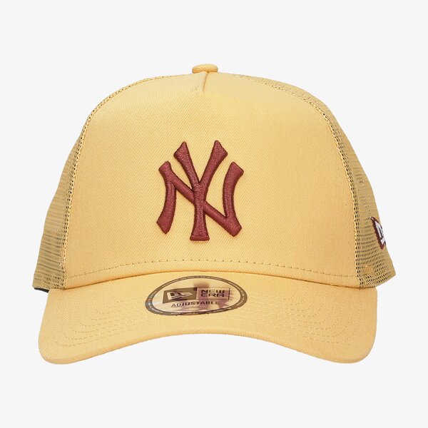 Мъжка шапка с козирка NEW ERA ШАПКА LEAGUE ESS TRUCKER NYY YEL NEW YORK YANKEES CS 60141800 цвят жълт