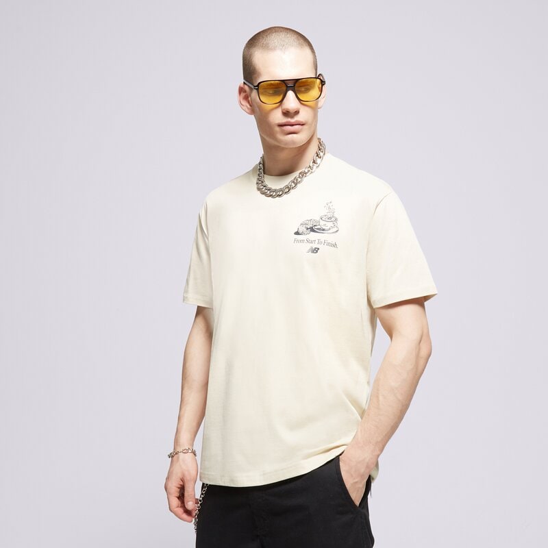 NEW BALANCE ТЕНИСКА ТЕНИСКА ESSENTIALS CAFE JAVA COTTO BE