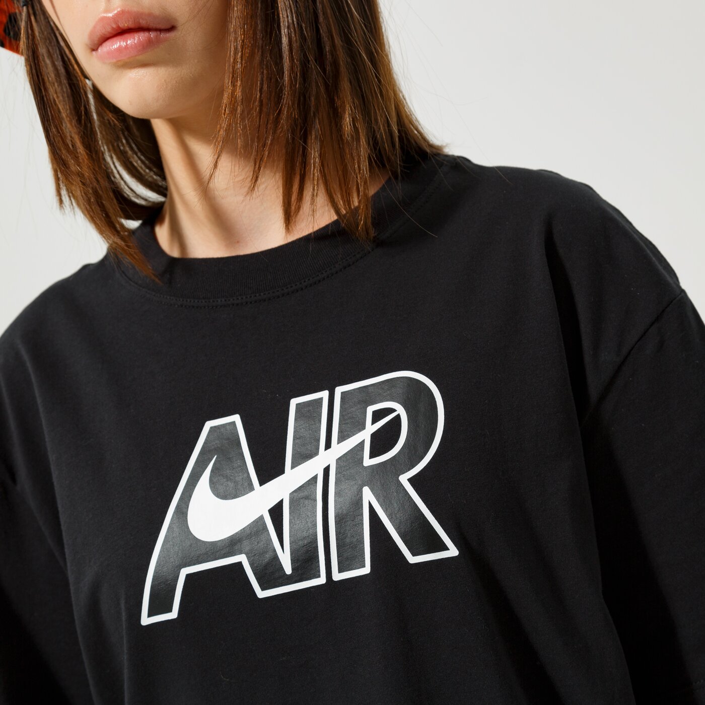 Дамска тениска NIKE ТЕНИСКА AIR BOYFRIEND ТЕНИСКА dn5800-010 цвят черен