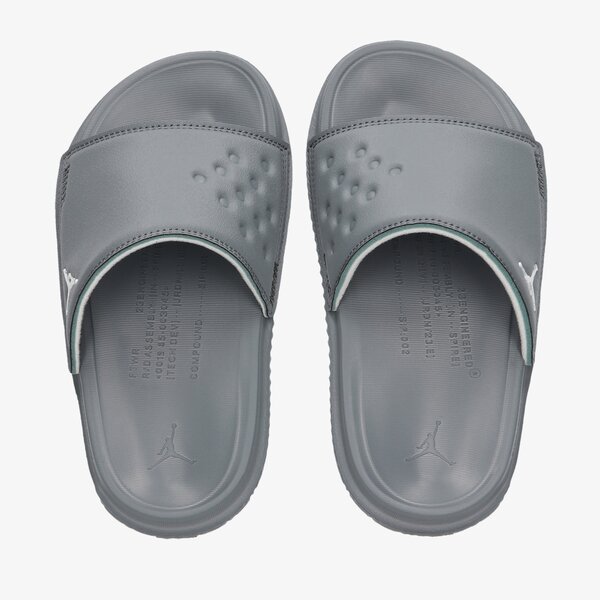 Детски чехли и сандали JORDAN PLAY SLIDE (GS) dn3596-001 цвят сив