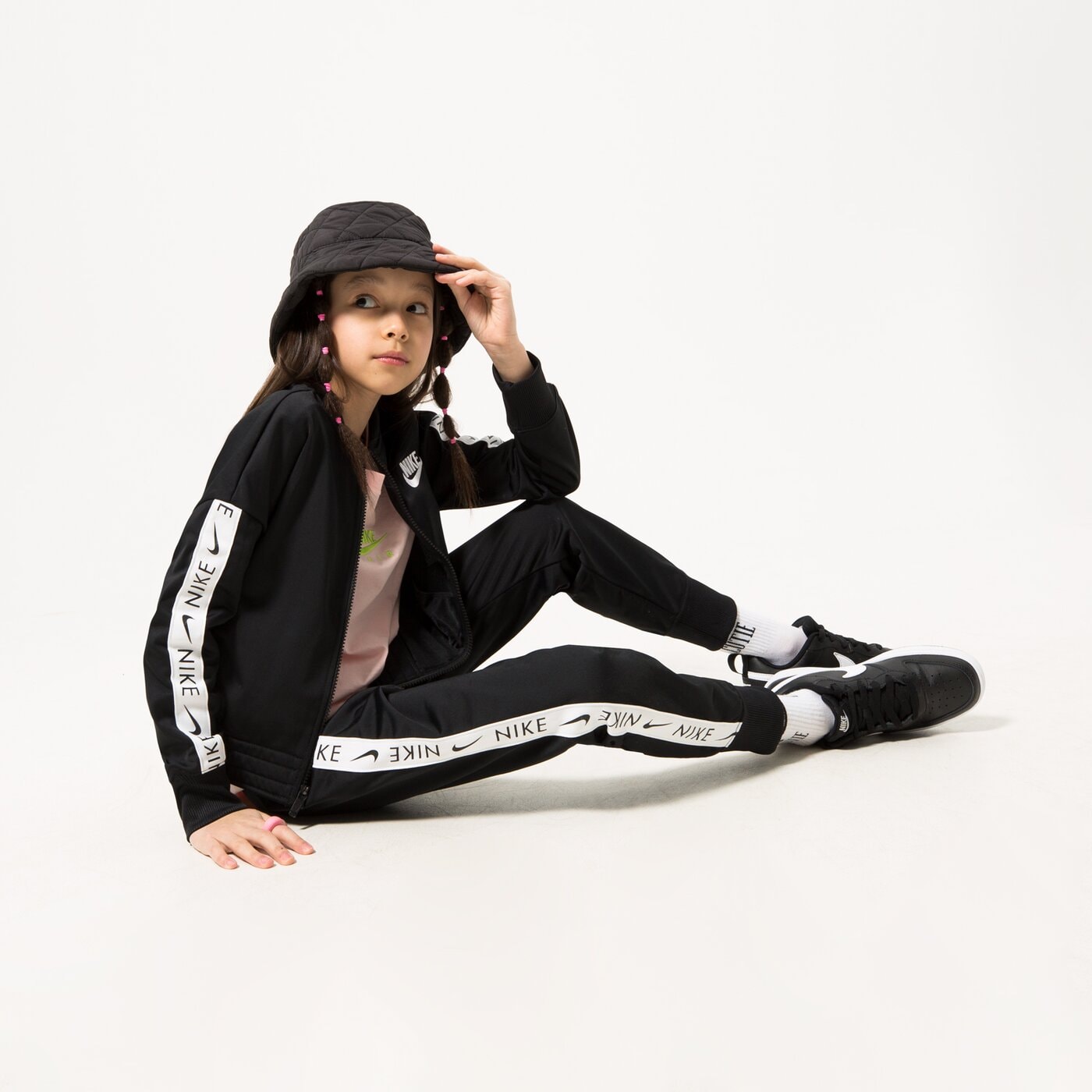 Детска тениска NIKE ТЕНИСКА G NSW TEE NIKE AIR BF GIRL do1341-610 цвят розов