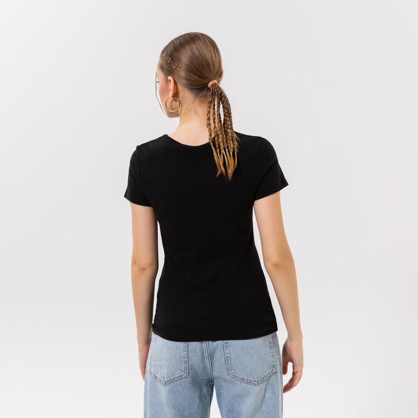 Дамска тениска LEVI'S ТЕНИСКА 2PACK CREWNECK TEE 74856-0000 цвят бял