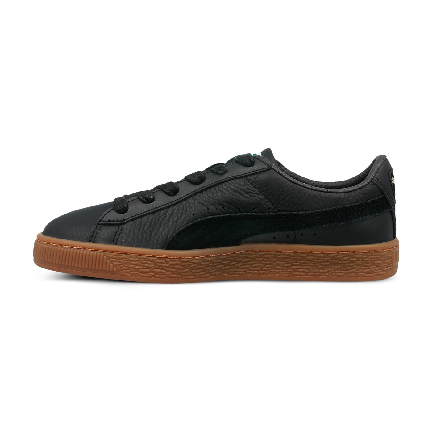 Детски маратонки PUMA BASKET CLASSIC GUM DELUXE JR 36507802 цвят черен