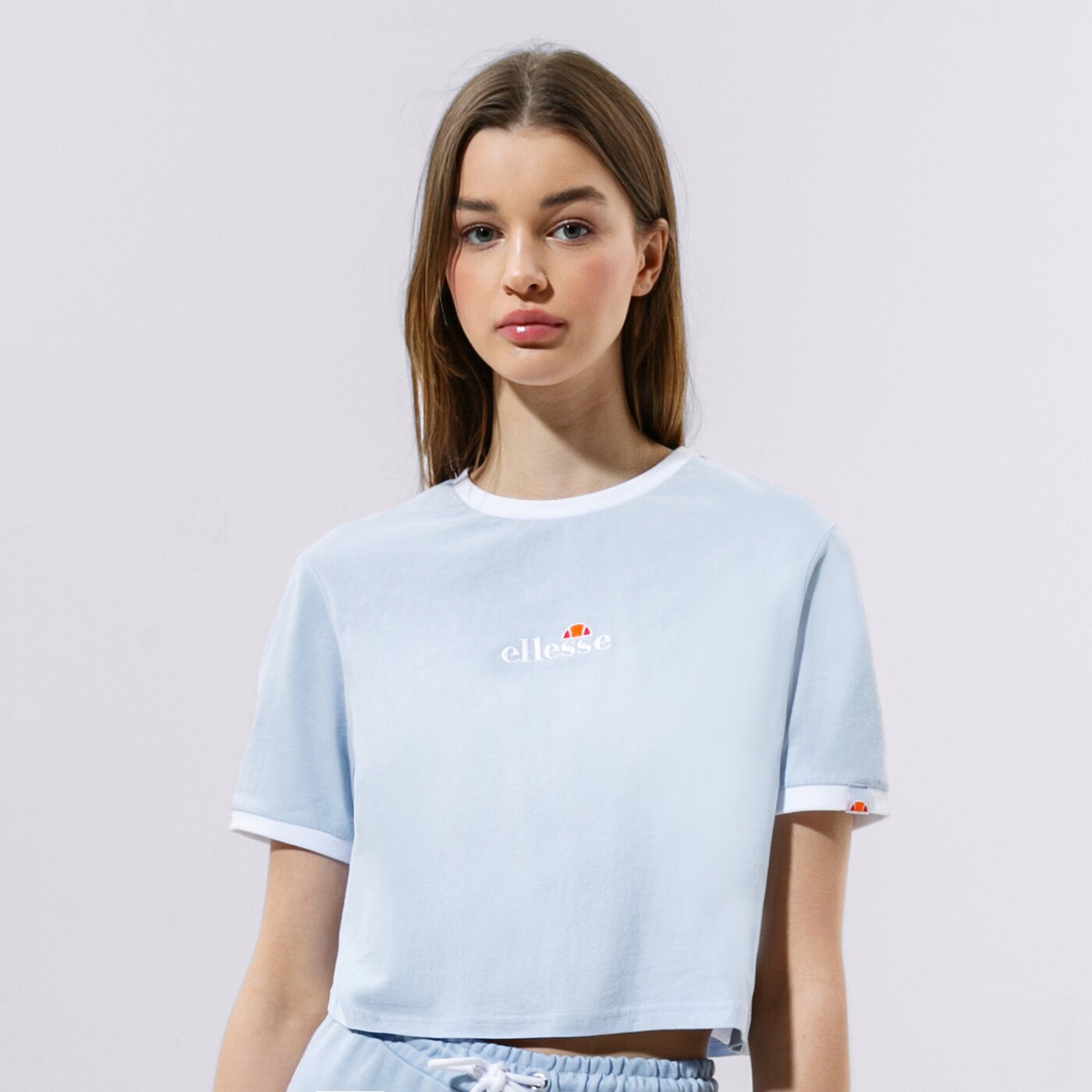 Дамска тениска ELLESSE ТЕНИСКА DERLA CROP ТЕНИСКА LBLUE sgj11884426 цвят син